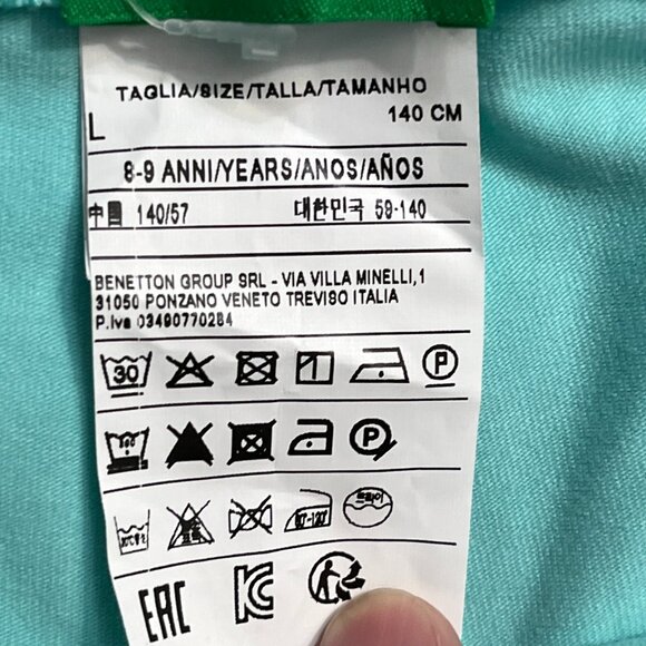 NWT - United Colors of Benetton Kids’ Leggings- Size 8-9Y, 11-12Y - Picture 3 of 5